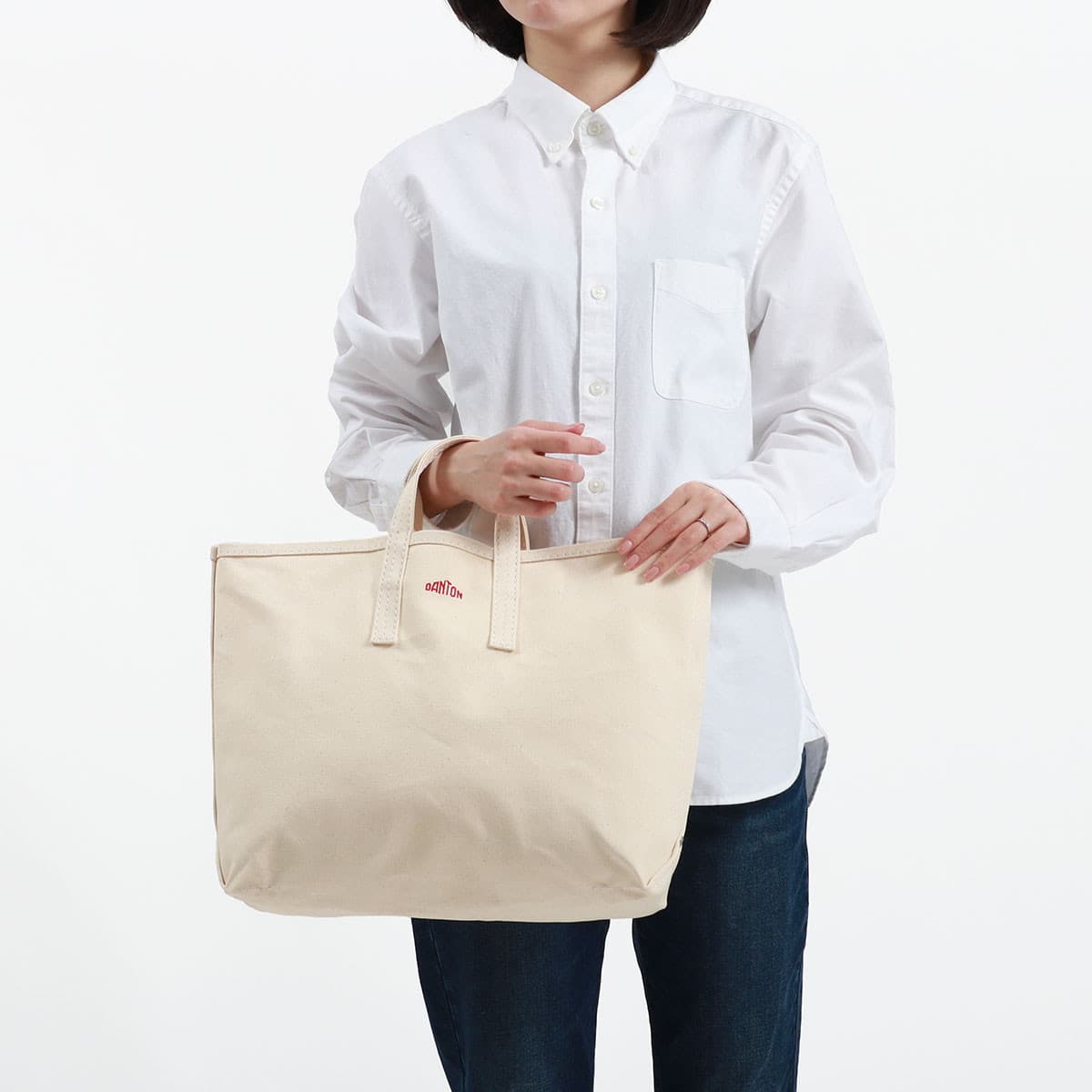 セール30%OFF】DANTON ダントン LCS CANVAS TOTE BAG M トートバッグ