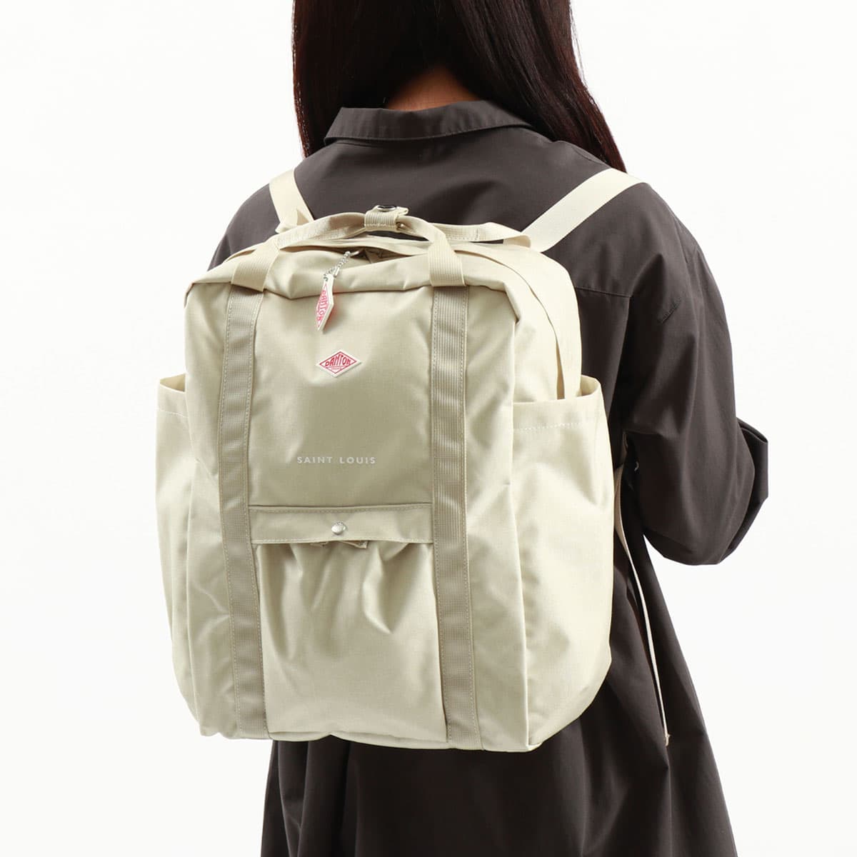 DANTON CORDURA CANVAS SQUARE RUCKSACK [SAINT LOUIS]