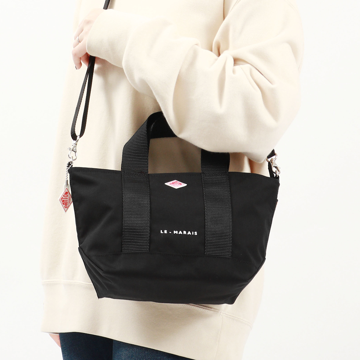 DANTON ダントン CORDURA CANVAS 2WAY TOTE BAG LE-MARAIS