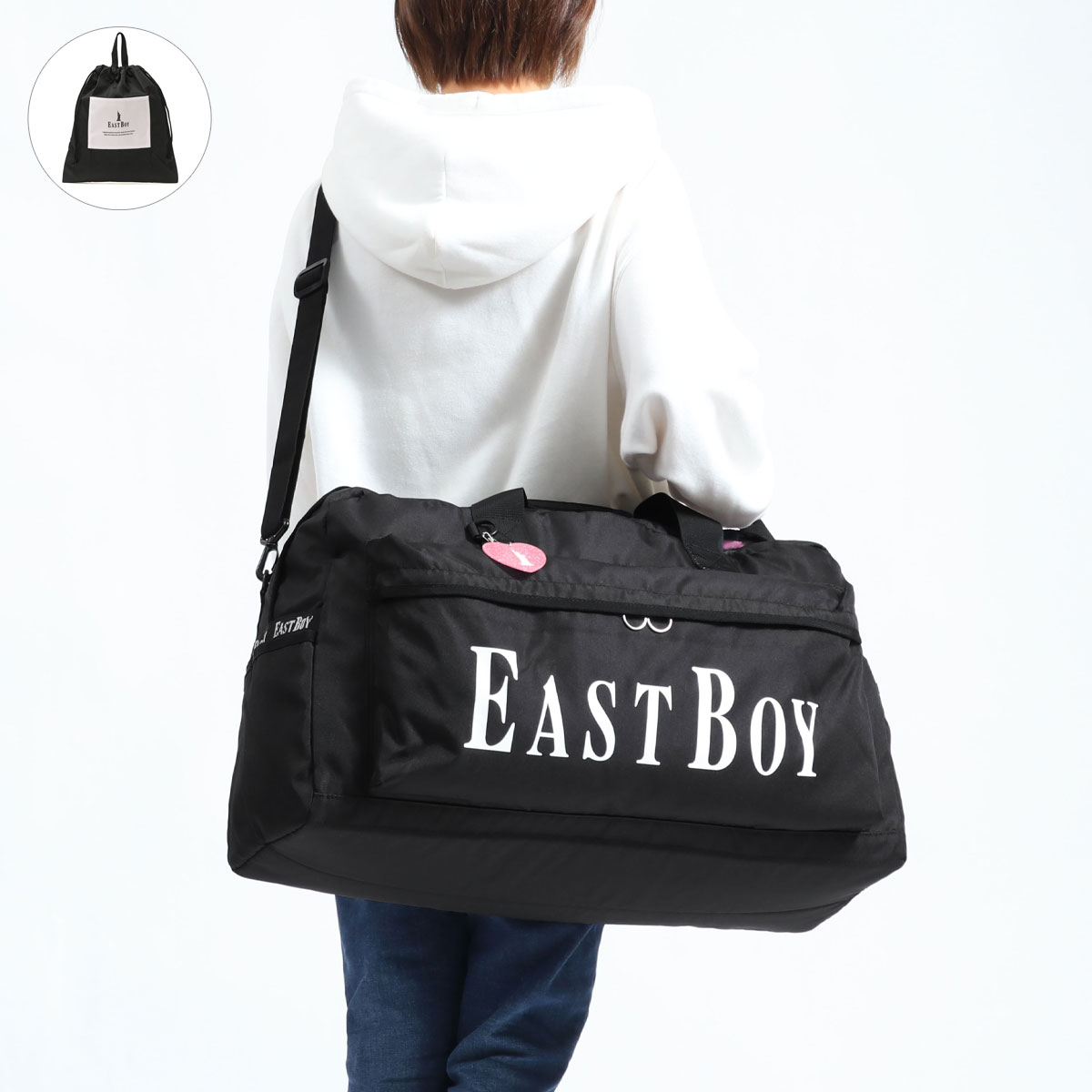 EASTBOY イーストボーイ ヴィヴィ 2WAYボストンバッグ 42L EBA19