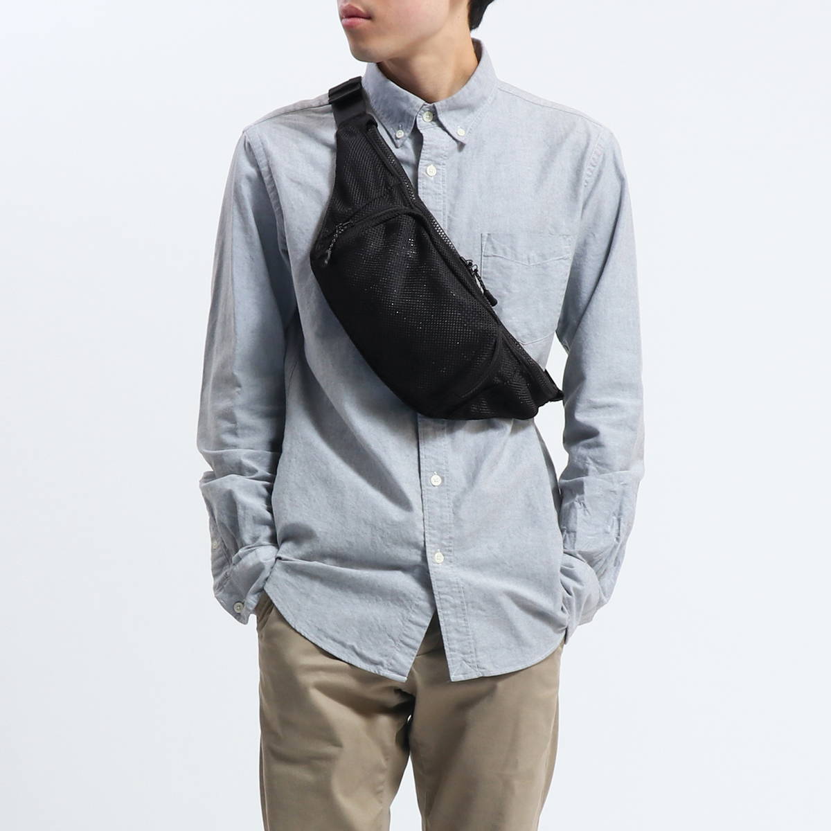 セール50%OFF】F/CE. エフシーイー SEASONAL LINE MESH WEIST BAG