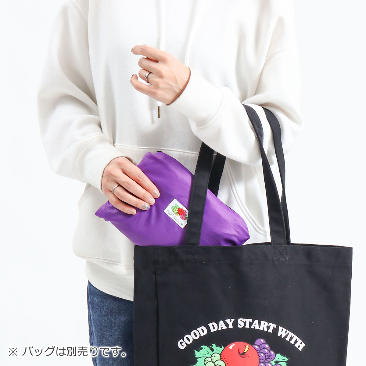 FRUIT OF THE LOOM フルーツオブザルーム PACKABLE MARKET BAG エコ