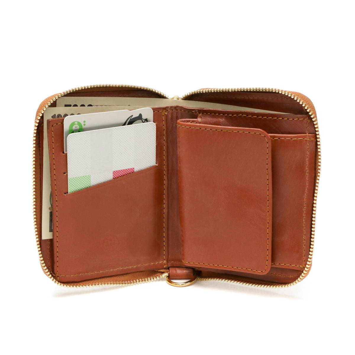 日本正規品】GLENROYAL グレンロイヤル ZIP AROUND SMALL WALLET 二