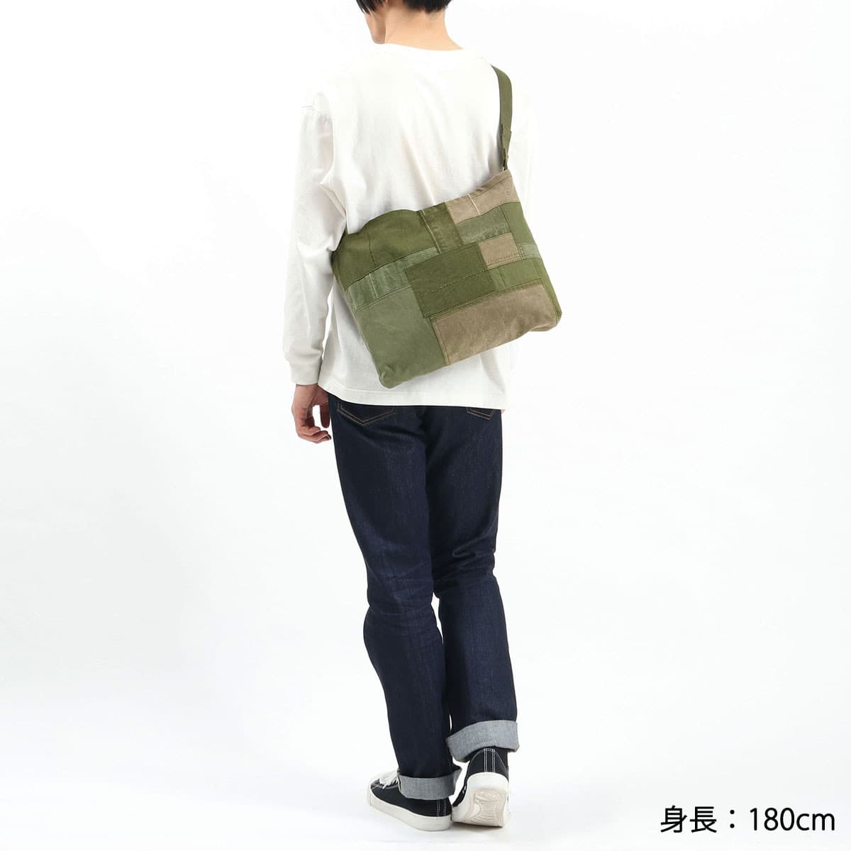 hobo ホーボー DELIVERY BAG UPCYCLED US ARMY CLOTH 7L HB-BG3409 