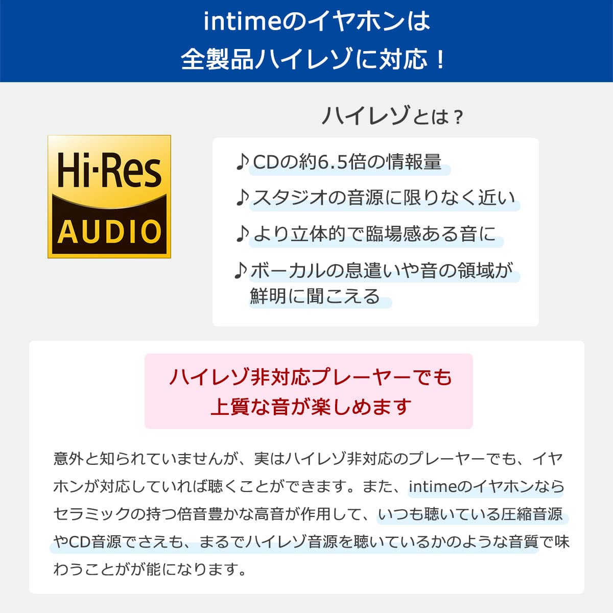 1年保証】intime アンティーム 轟Mark2 Type-P 轟 GO イヤホン 有線