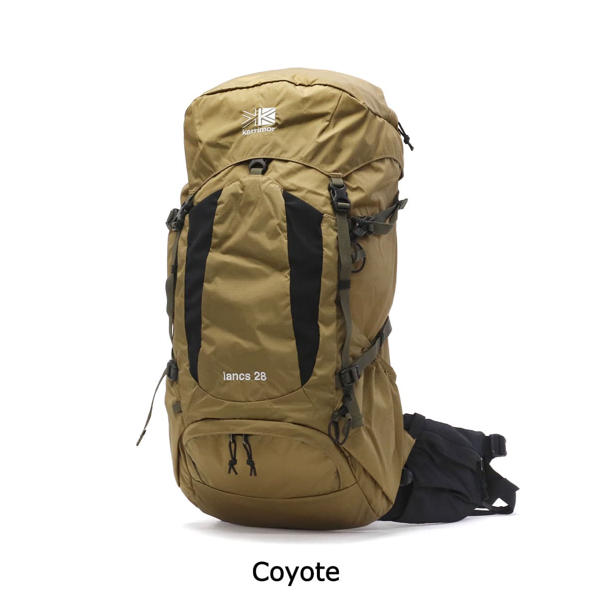 カリマー リュック 大容量 karrimor かぶせリュック フラップ型 登山 アウトドア 28L 多機能 レインカバー付き lancs 28  501172