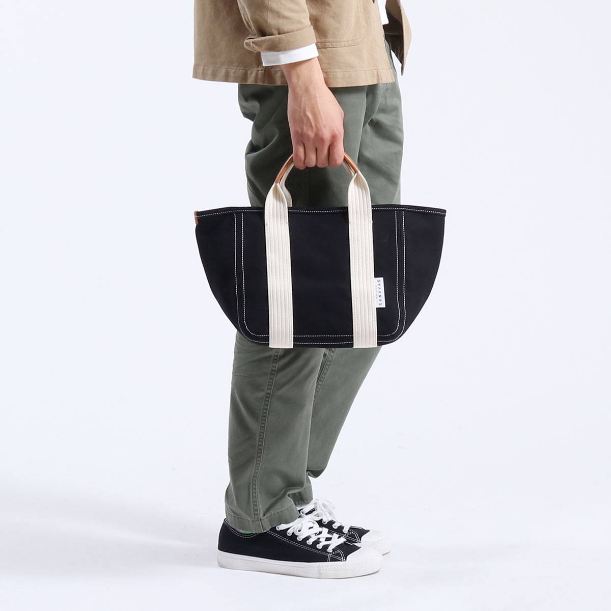 MAISON CANVVAS メゾンキャンバス CANVAS TOTE S トートバッグ M1001