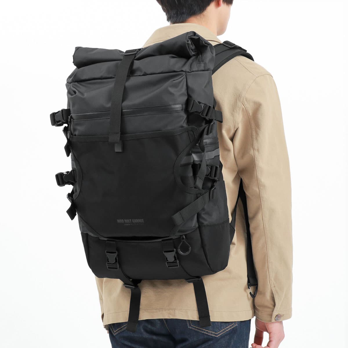 MBG Design by MAKAVELIC ROLL TOP DAYPACK マキャベリック デイパック