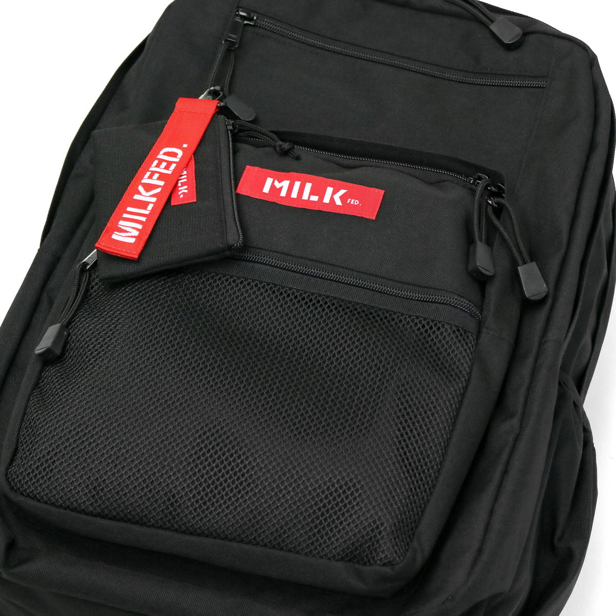 MILKFED. ミルクフェド W ZIP BACKPACK リュックサック 103202053019 ｜【正規販売店】カバン・小物の専門店のギャレリアモール