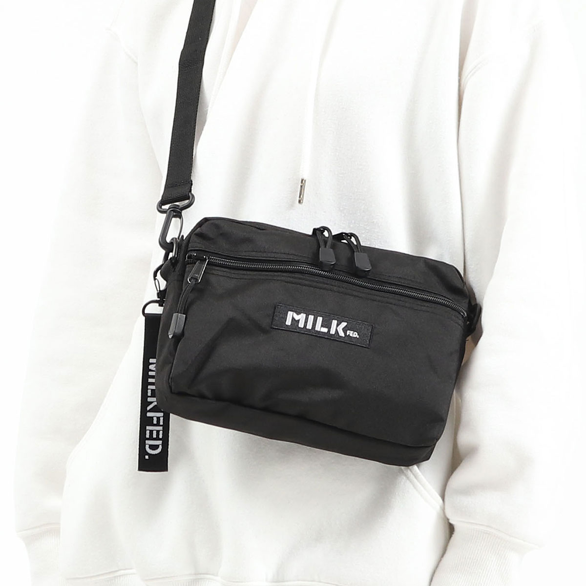 MILKFED. ミルクフェド BASIC SHOULDER BAG ショルダーバッグ