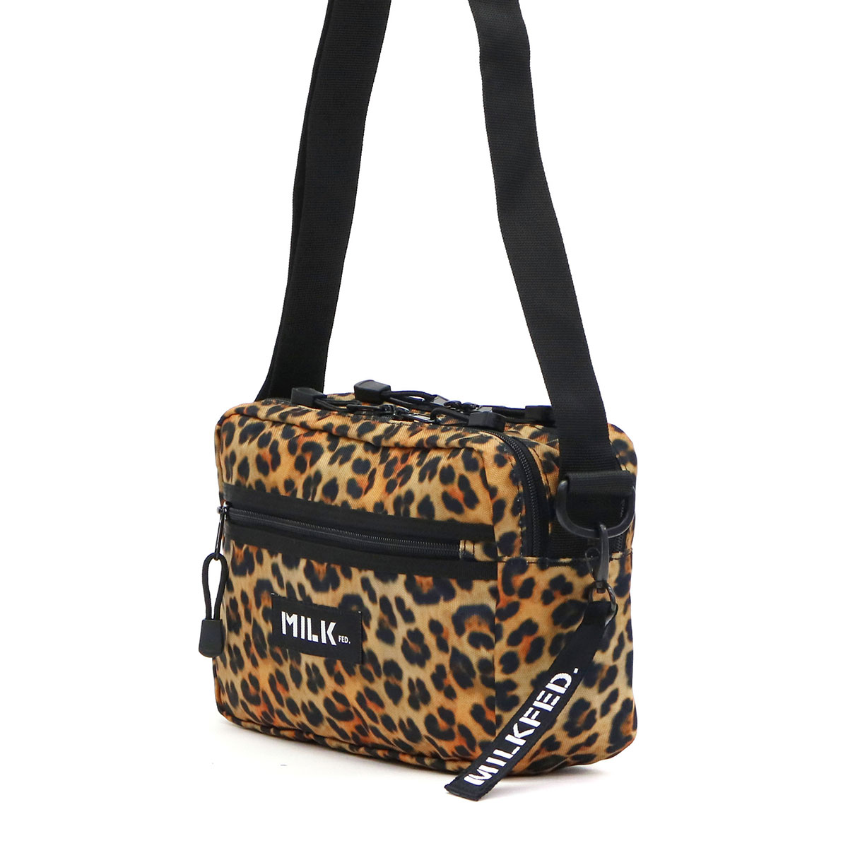 MILKFED. ミルクフェド LEOPARD PRINT SHOULDER BAG ショルダーバッグ