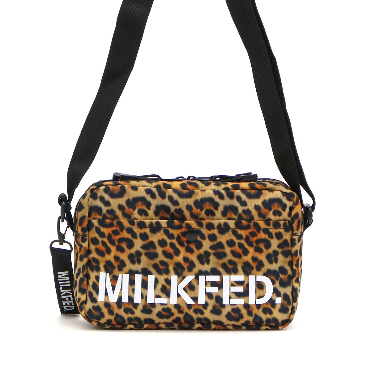 MILKFED. ミルクフェド LEOPARD PRINT SHOULDER BAG ショルダーバッグ