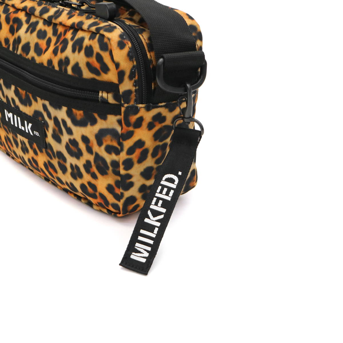 MILKFED. ミルクフェド LEOPARD PRINT SHOULDER BAG ショルダーバッグ