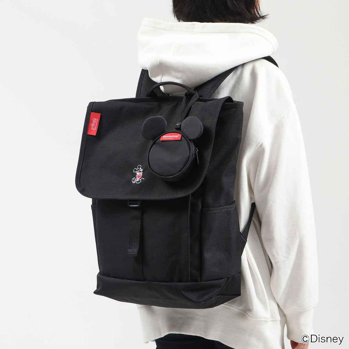 日本正規品 Manhattan Portage マンハッタンポーテージ Washington Sq Backpack Mickey Mouse 21 Mp12mic21 正規販売店 カバン 小物の専門店のギャレリアモール