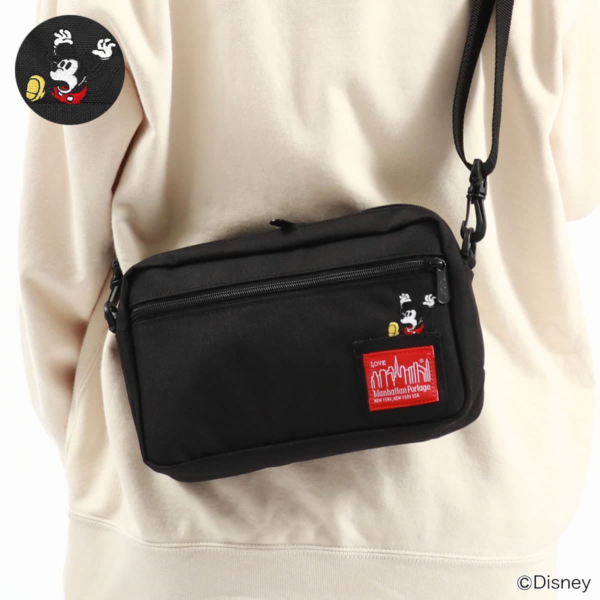 日本正規品】Manhattan Portage マンハッタンポーテージ Mickey Mouse