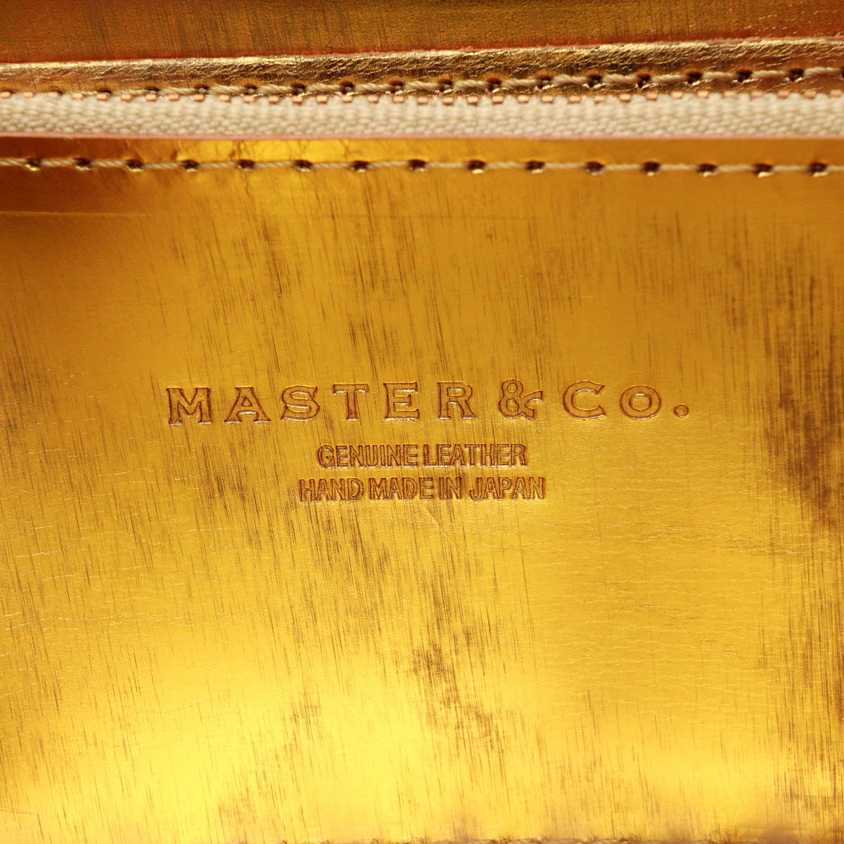 MASTER&Co. マスターアンドコー BUTTERO ラウンドファスナー長財布