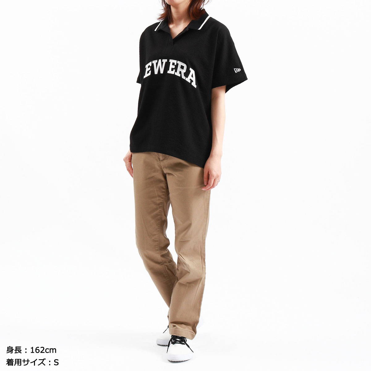 正規取扱店】NEW ERA ニューエラ ゴルフ WOMEN'S 半袖 シアサッカー