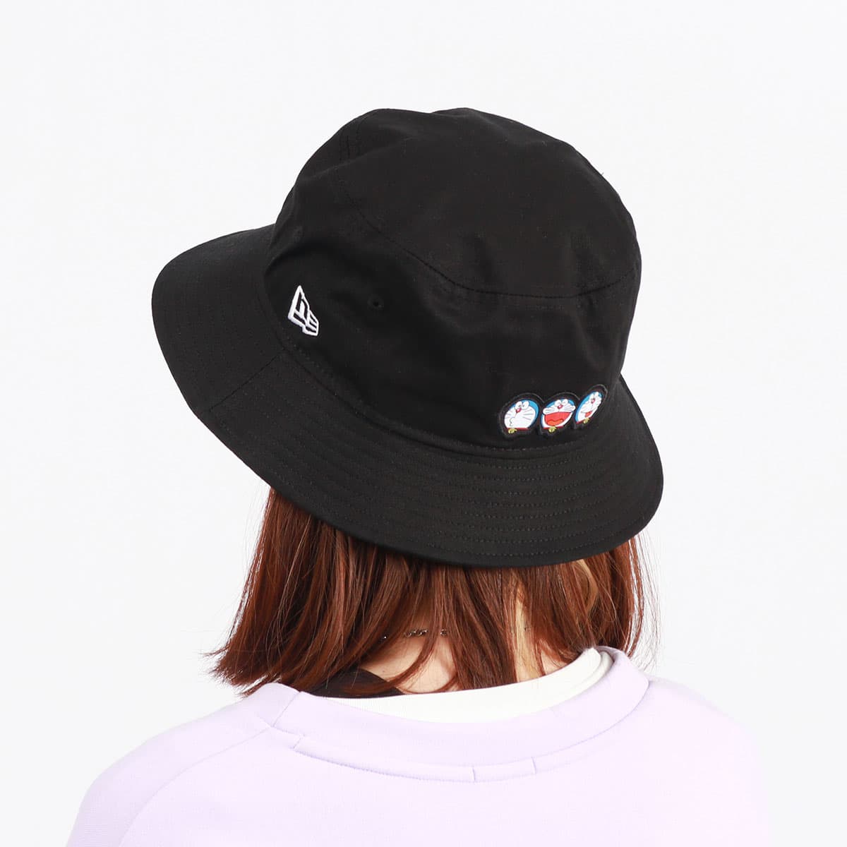 【正規取扱店】NEW ERA ニューエラ バケット01 ドラえもん ウーブンワッペン バケットハット