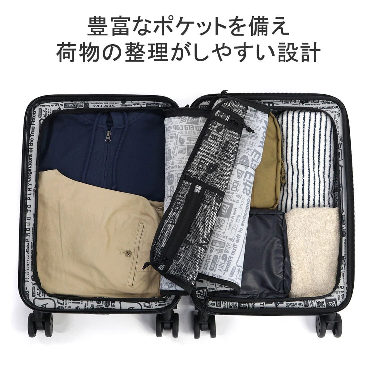 正規品1年保証】NEW ERA ニューエラ Wheel Carry Case スーツケース 33-38L  機内持ち込み｜【正規販売店】カバン・小物の専門店のギャレリアモール