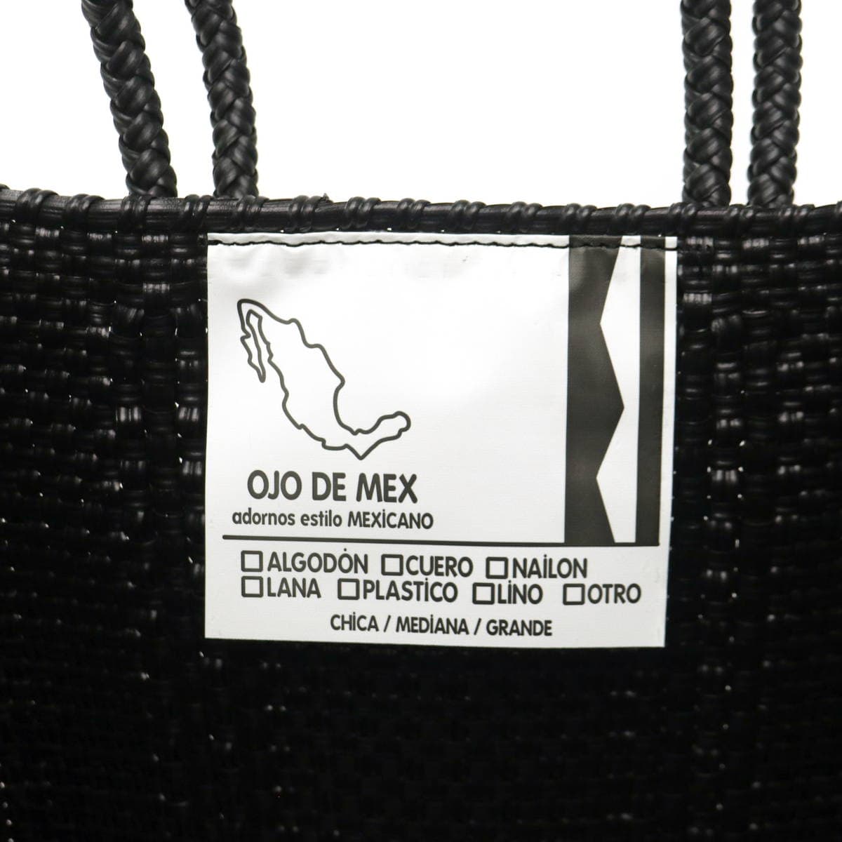 OJO DE MEX オホ デ メックス Plastico CAGO Tote Square かごバッグ