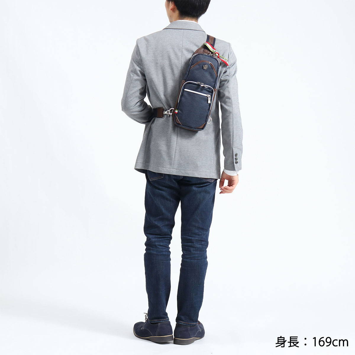 【日本正規品】Orobianco オロビアンコ GIACOMIO13-H JEANS ボディバッグ 92235