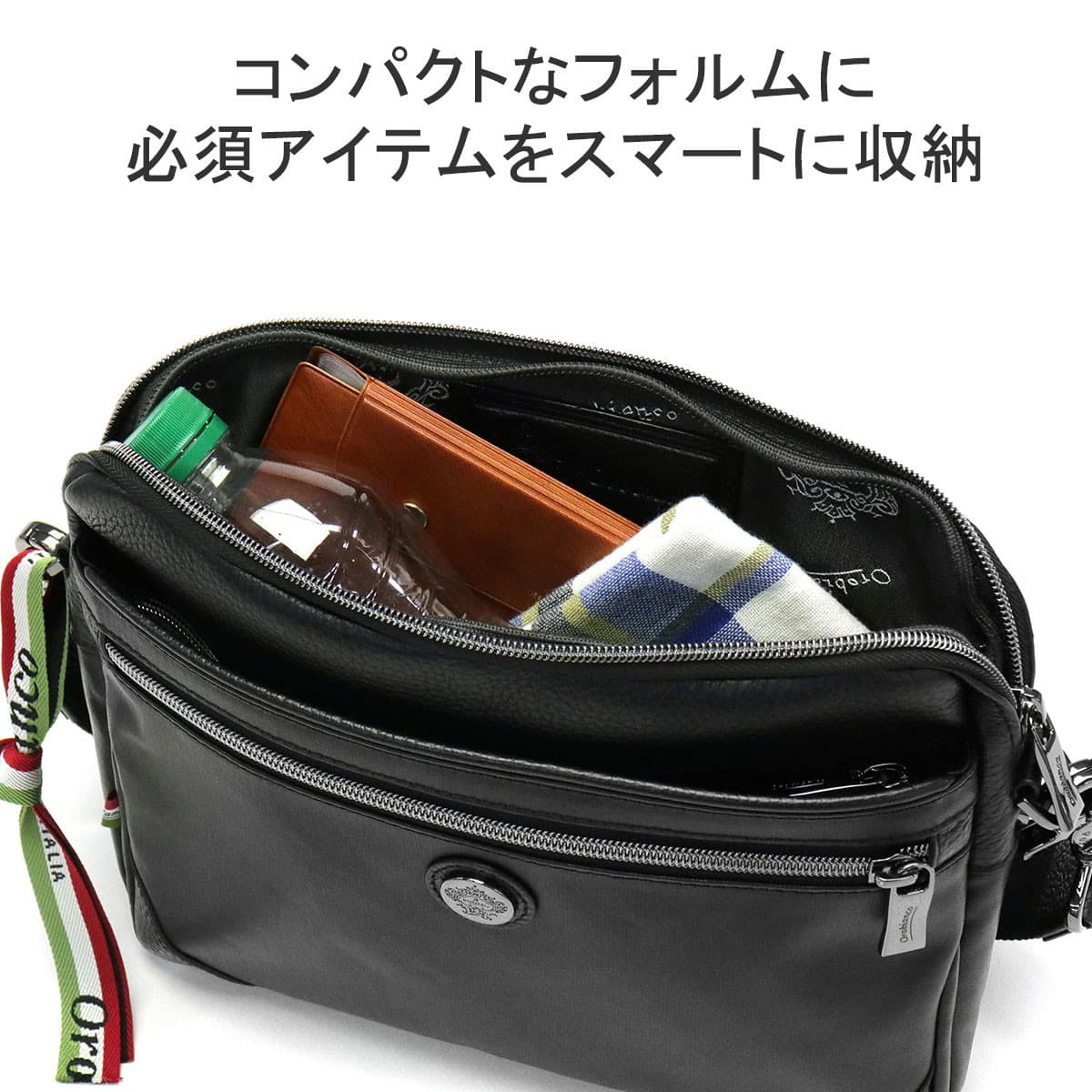 日本正規品】Orobianco オロビアンコ MIRAGGIO ARRIVO 2WAYショルダー