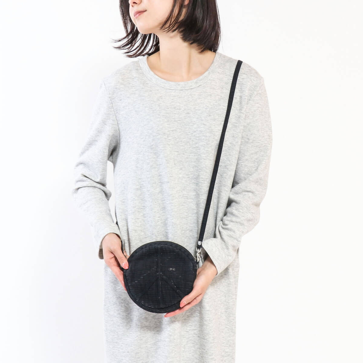 Porter Classic ポータークラシック SASHIKO ROUND POUCH PC-032-706