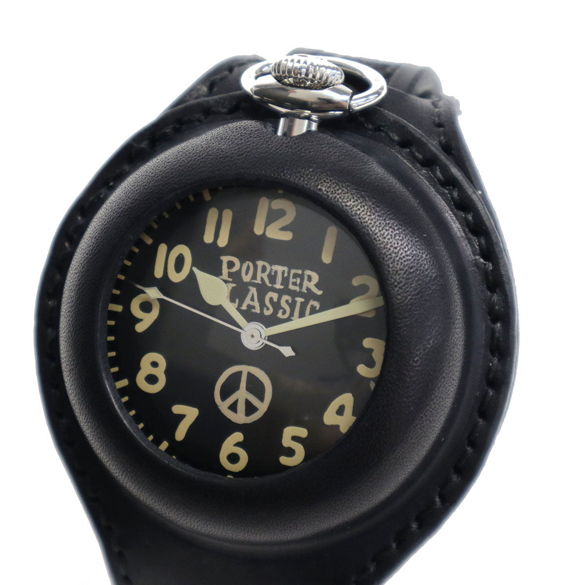 Porter Classic ポータークラシック BLACK FACE POCKET WATCH W PC-013