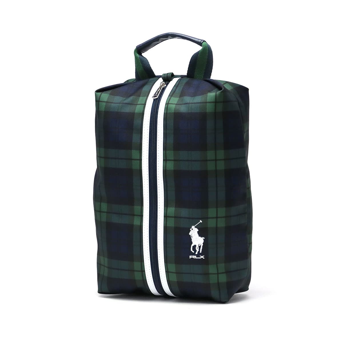 POLO RALPH LAUREN ポロラルフローレン POLO GOLF Checkered pattern Shoesbag シューズケース  RLS108｜【正規販売店】カバン・小物の専門店のギャレリアモール