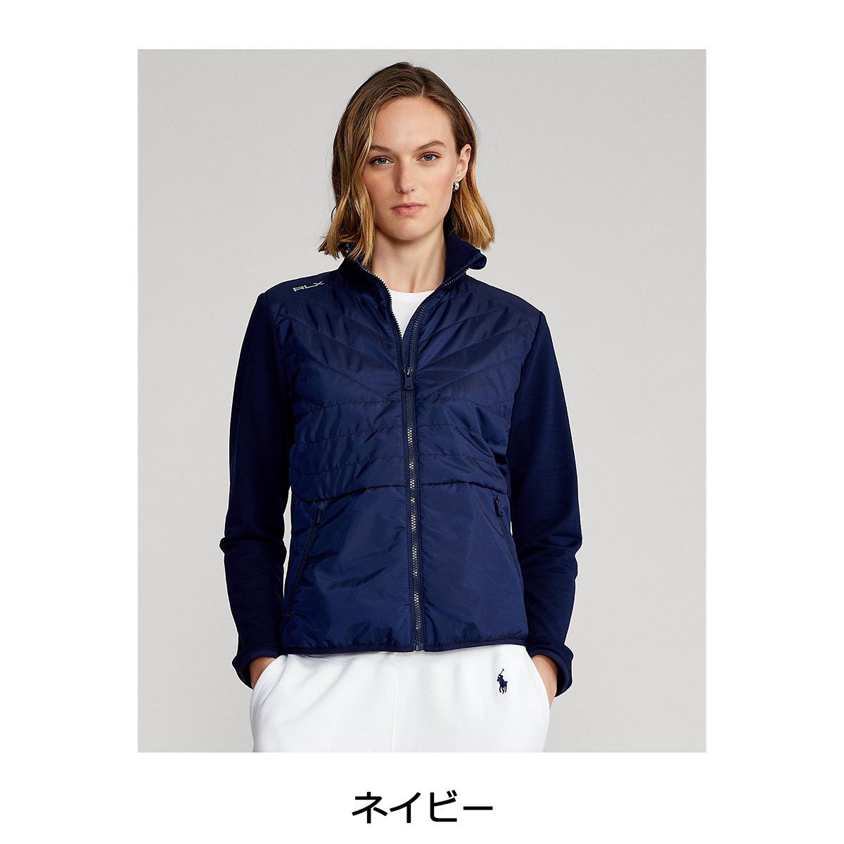 POLO RALPH LAUREN ポロラルフローレン POLO GOLF/RLX GOLF ハイブリッド フルジップ ジャケット レディース  ゴルフウェア