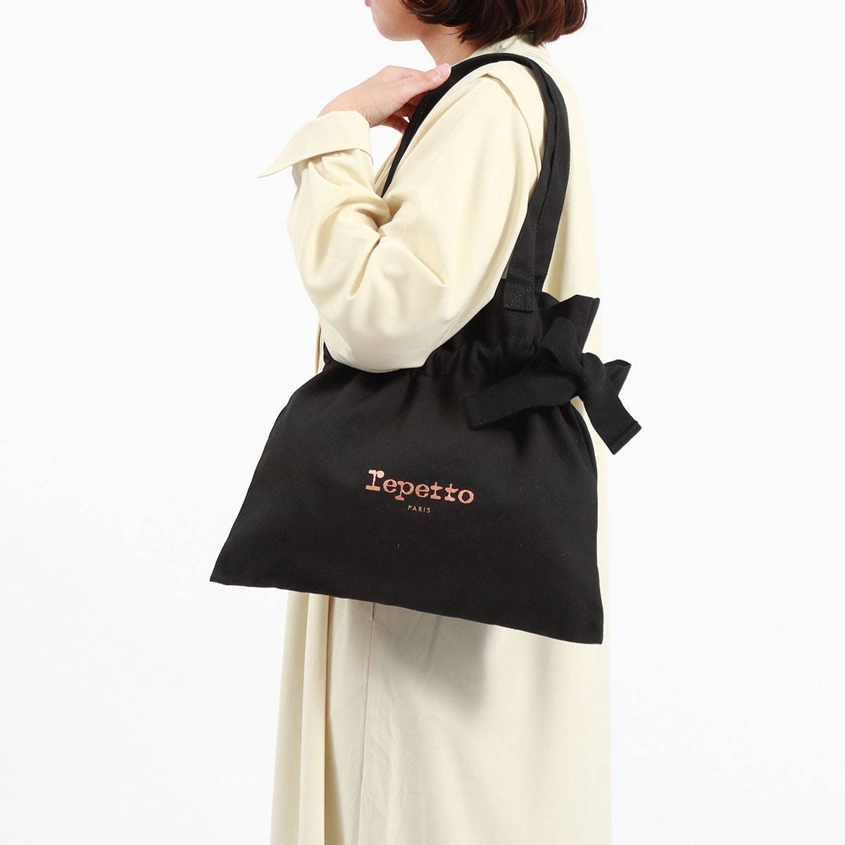 Repetto レペット Espoir bag 巾着 トートバッグ A4 51222550354 ...