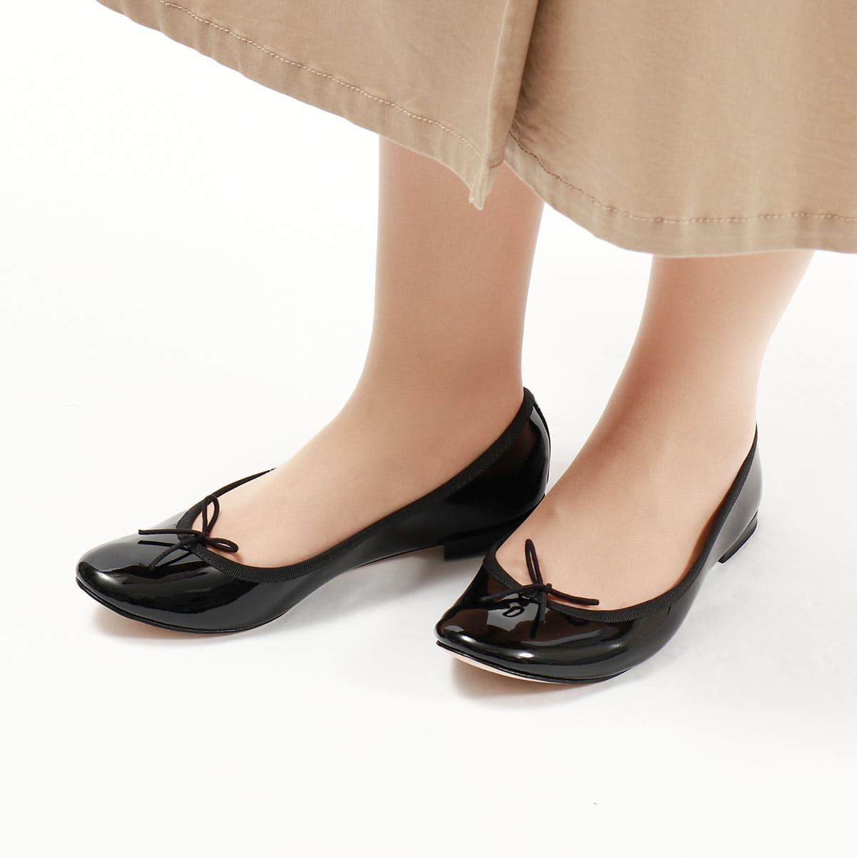 最も安い値段[良品] repetto Cendrillon バレエシューズ ダーク