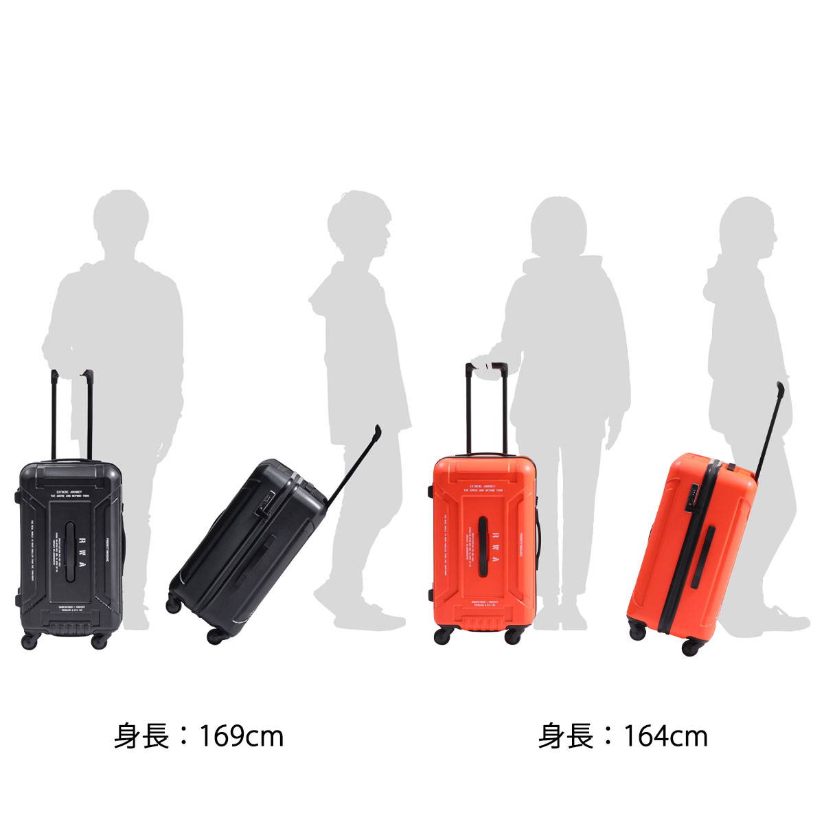 単品価格RWAスーツケース60L 快適グッズ・旅行小物