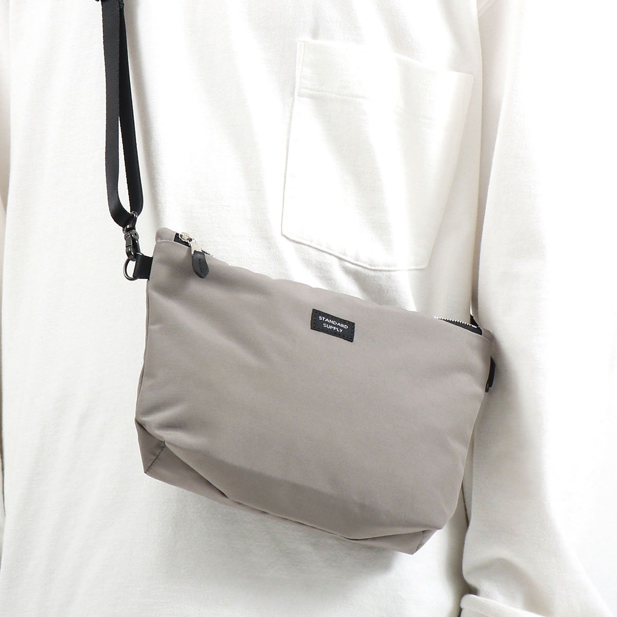 STANDARD SUPPLY スタンダードサプライ SIMPLICITY W ZIP SHOULDER M