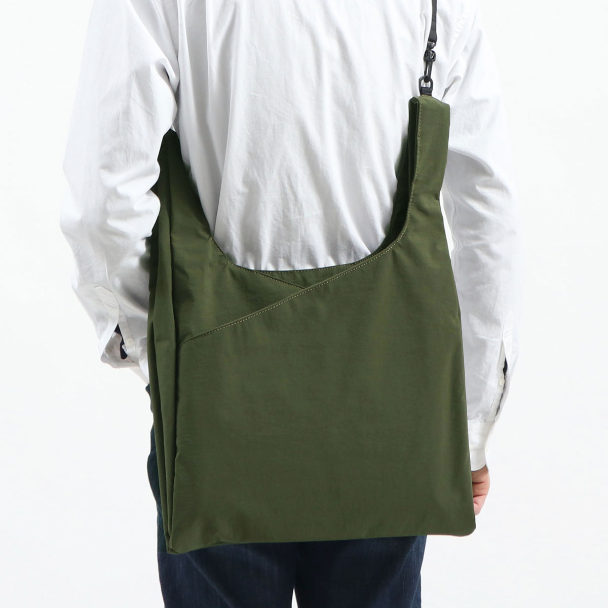 SLOW スロウ Span nylon 2way grocery shopper L 2WAYトートバッグ