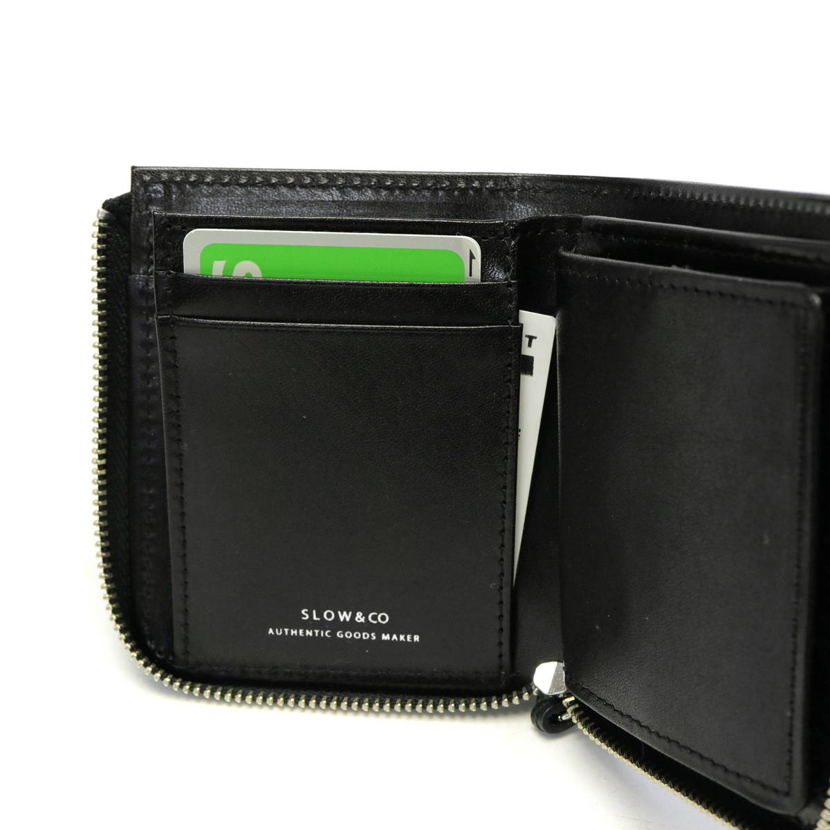 SLOW スロウ bridle Lzip short mini wallet 二つ折り財布 SO797J 