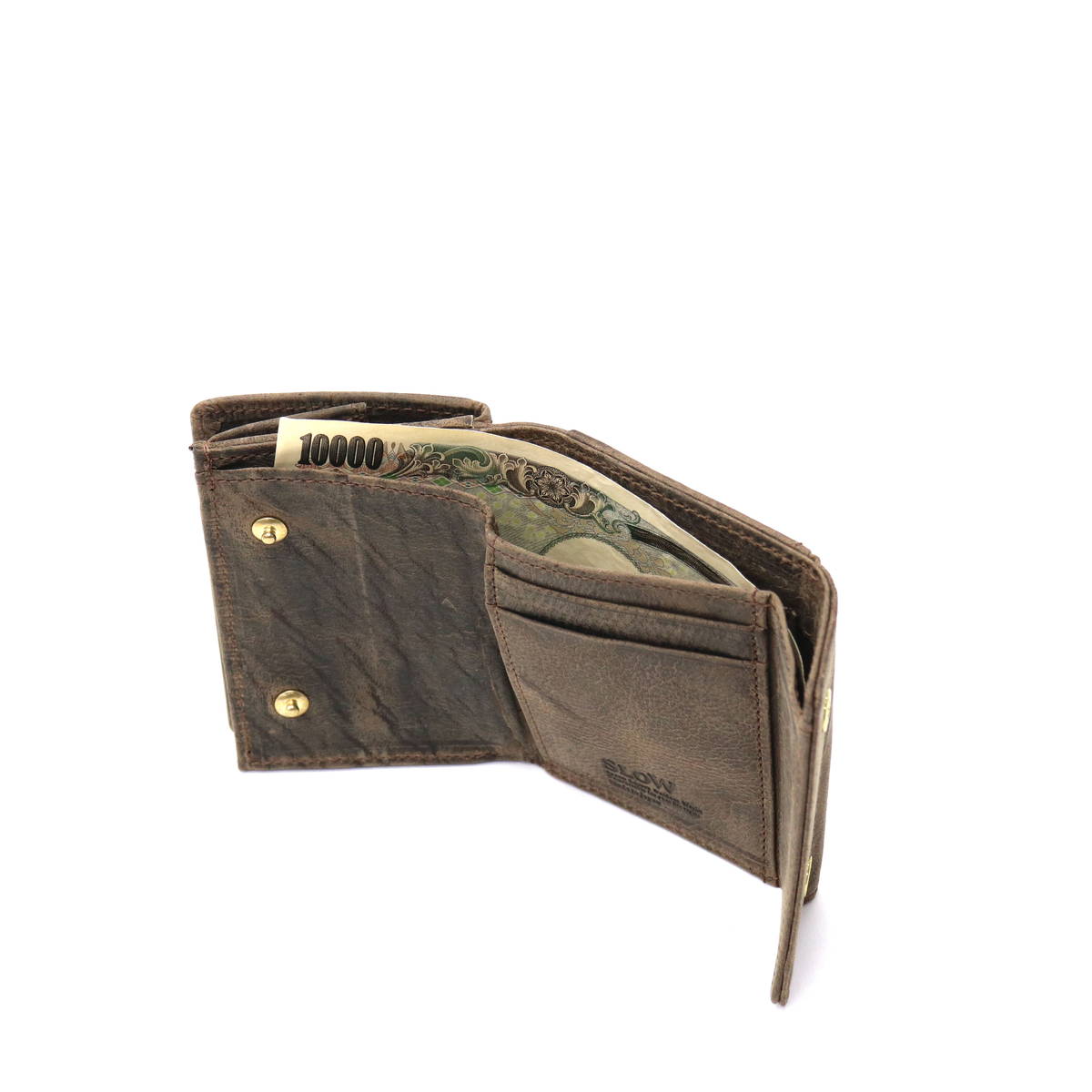 SLOW スロウ kudu hold mini wallet 三つ折り財布 SO743I｜【正規販売