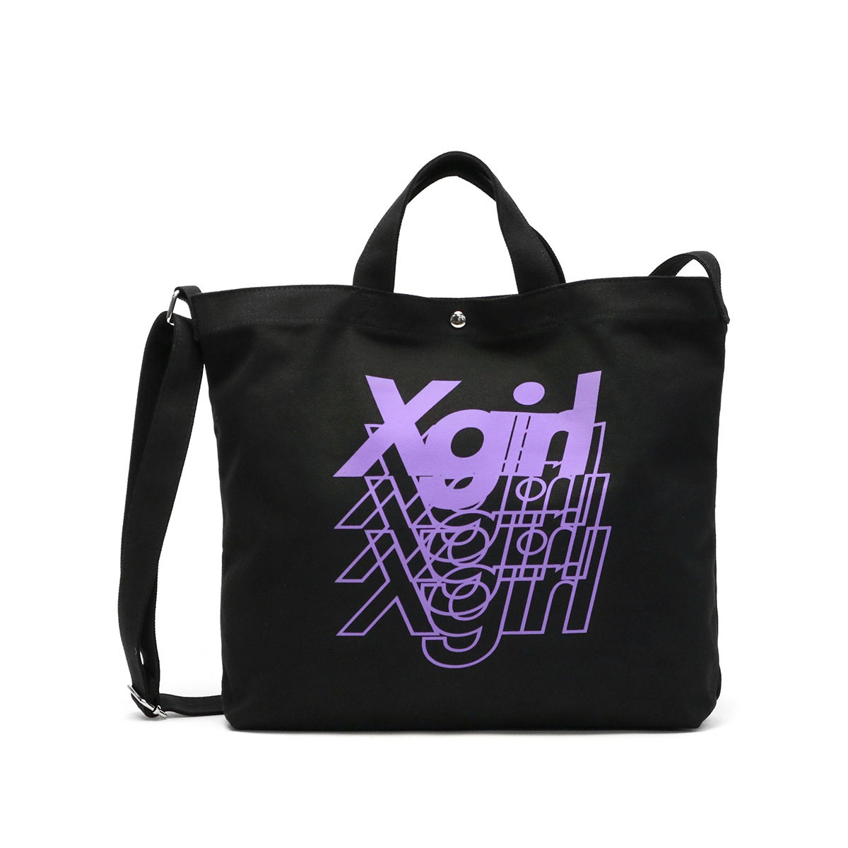 X-girl エックスガール SPECTRUM 2WAY TOTE BAG トートバッグ 05194017