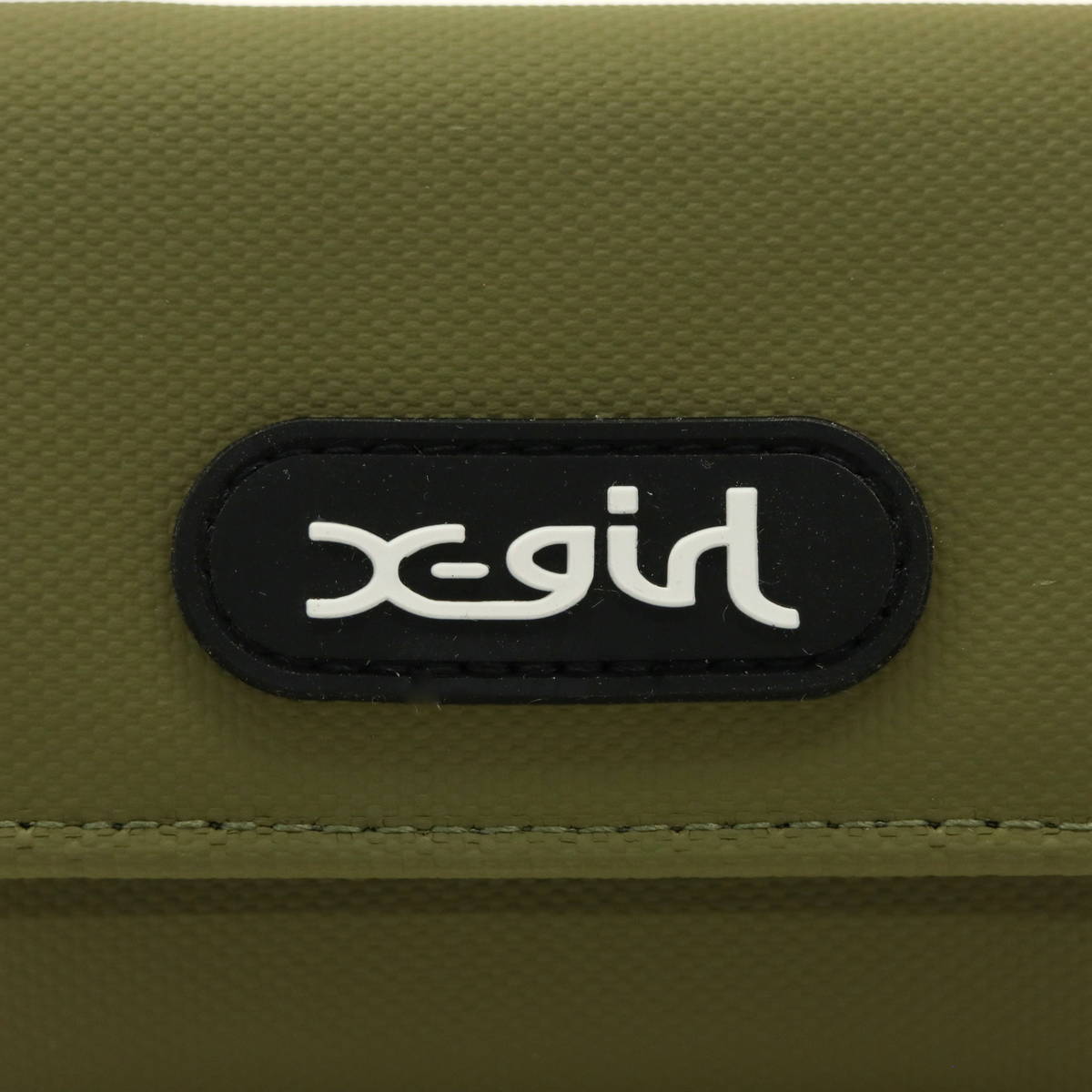 X-girl エックスガール COATED EASY WALLET 三つ折り財布 105202054038