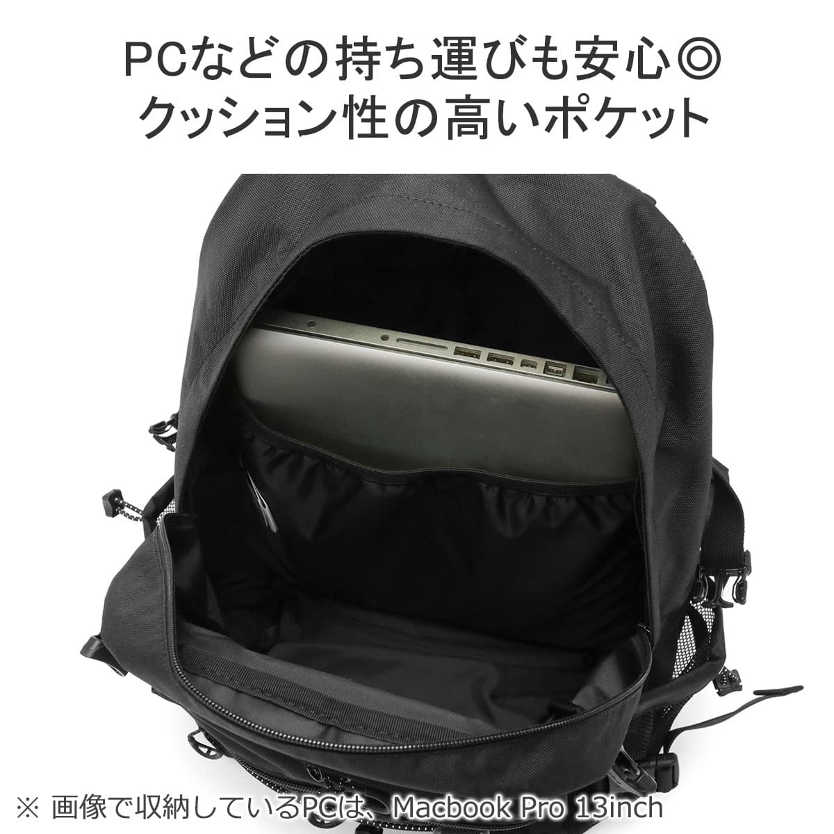 X-girl エックスガール BUNGEE CORD BACKPACK リュックサック 28L