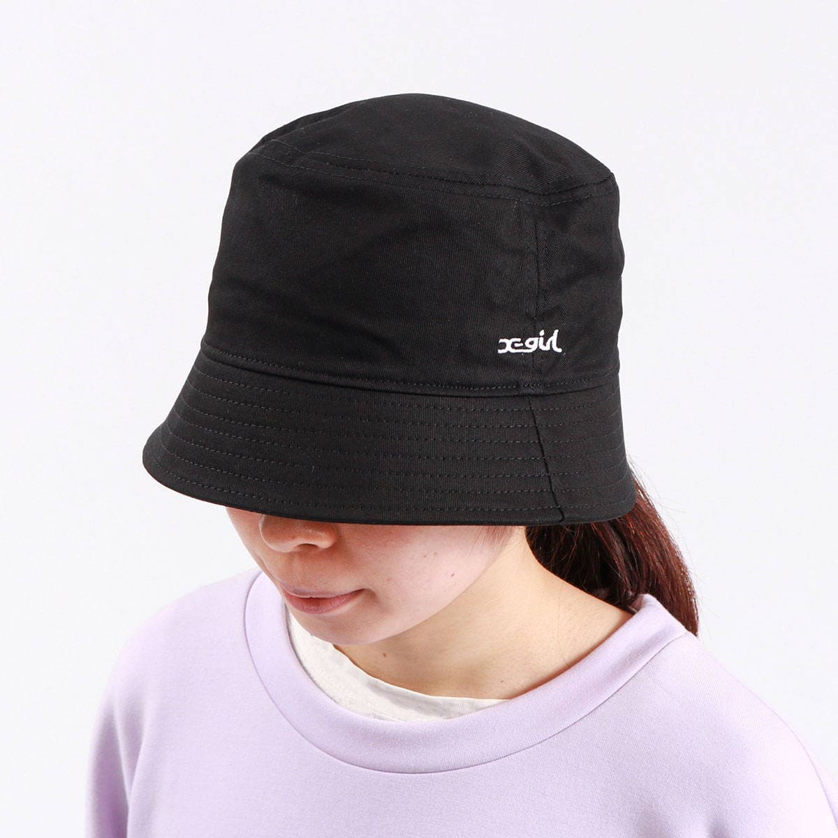 X-girl エックスガール BASIC BUCKET HAT バケットハット 帽子