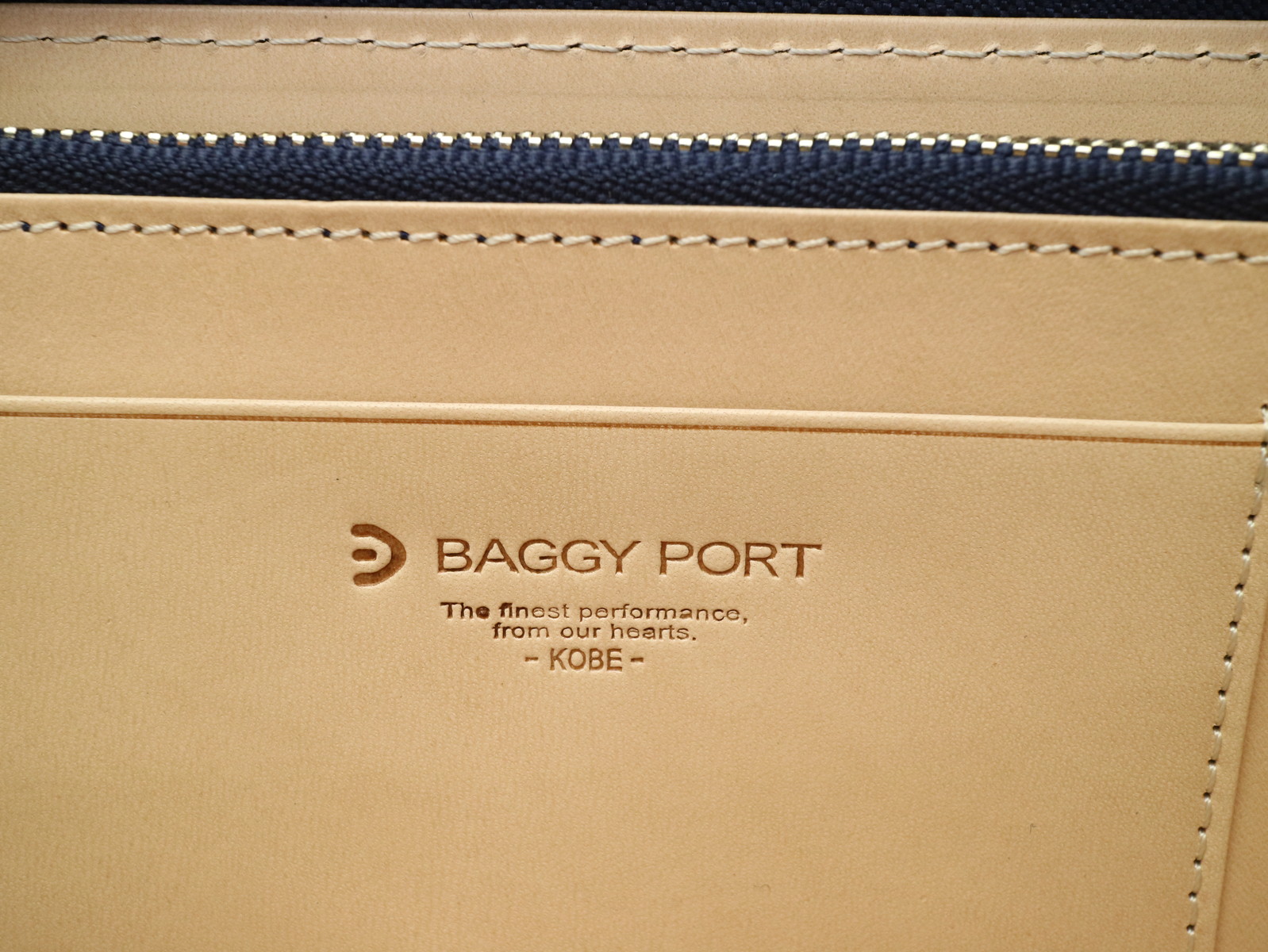 BAGGY PORT レディース メンズ ラウンドファスナー長財布 本革 牛革