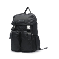 MILKFED. ~NtFh DAILY BAG uA.M.vLOGO PLATE BACKPACK bNTbN 18.8L 103241053005