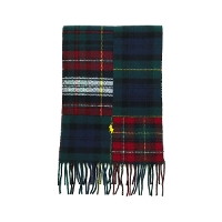 POLO RALPH LAUREN |t[ PATCHWORK PLAID SCARF }t[ 449959434